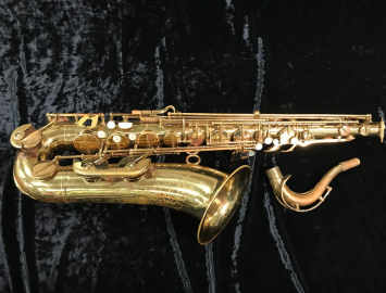 Keilwerth - Vintage Conn DJH Modified Tenor Saxophone in Gold Lacquer, Serial #86673